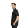 Bluza kucharska czarna na napy elastyczna krótki rękaw roz.3XL
